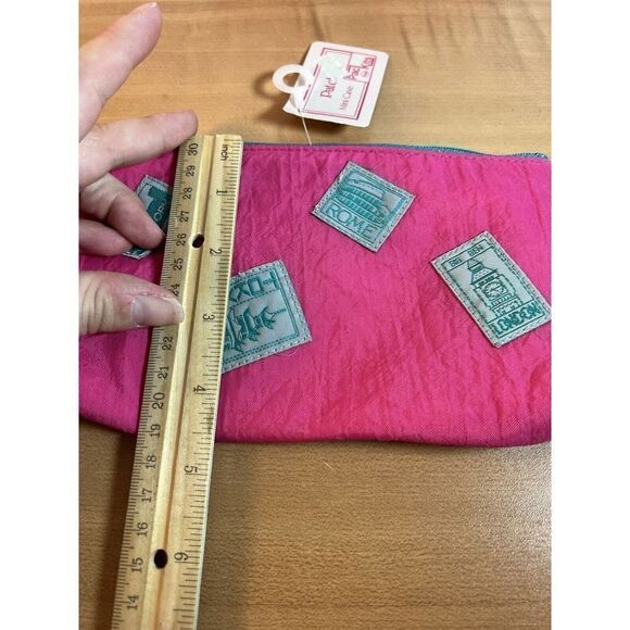 Patches Travel Vintage Bags Pink Set Of 2 Pac Kits By Rga - Picture 7 of 12